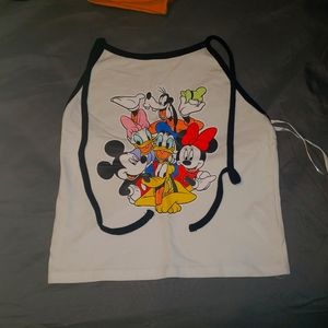 Forever 21 Disney Crop Top with Spaghetti Strap, SMALL